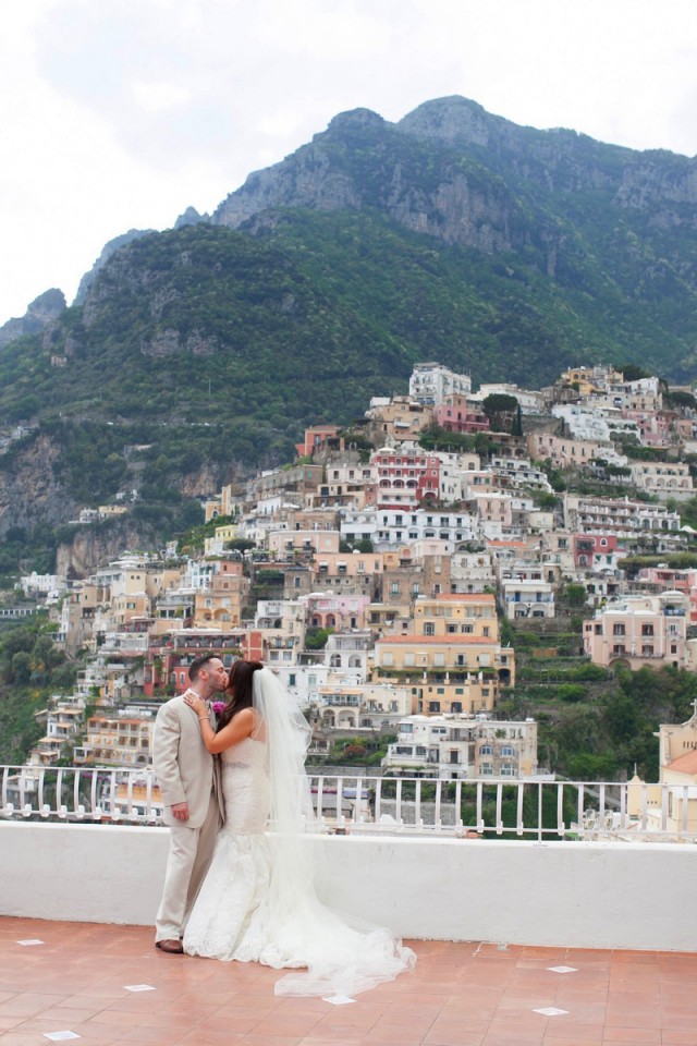 sea side wedding Positano