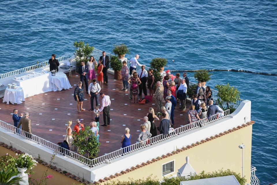 Wedding in positano