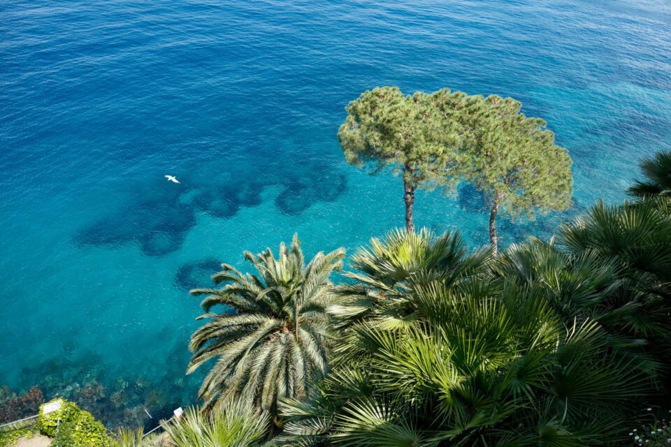 Amalfi Coast destination wedding view of the sea side