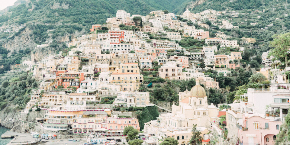 Town of Positano for your destination wedding