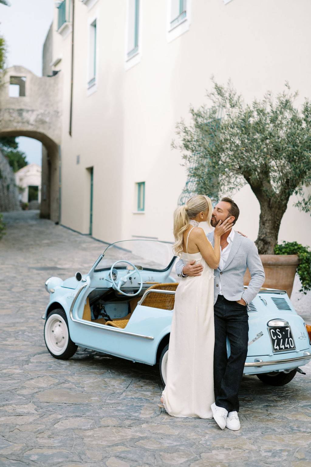 Private boat transfer for an Amalfi Coast wedding